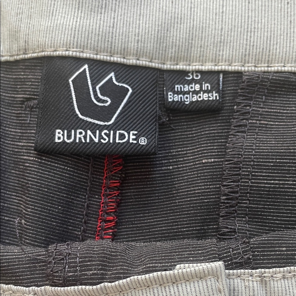 Men's Burnside Black Board Shorts Size 36| Lightweight|UV Protection - Picture 3 of 6